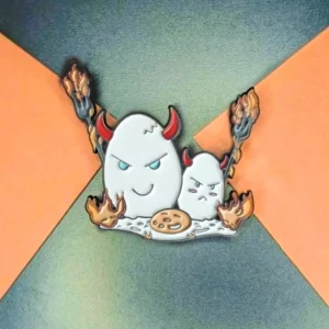 Deviled Eggs Quirky Enamel Pin