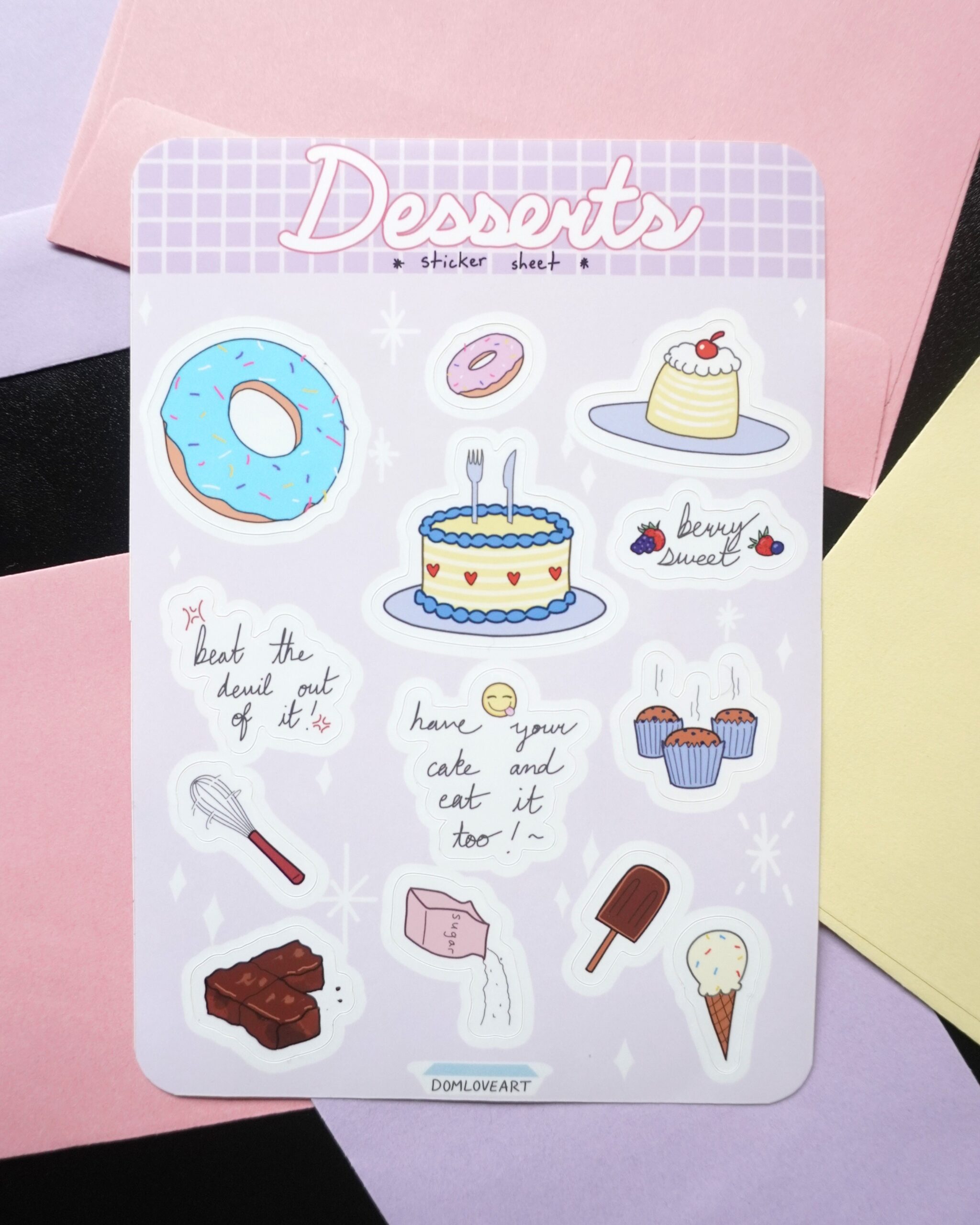 Dessert Sticker Sheets - Image 2